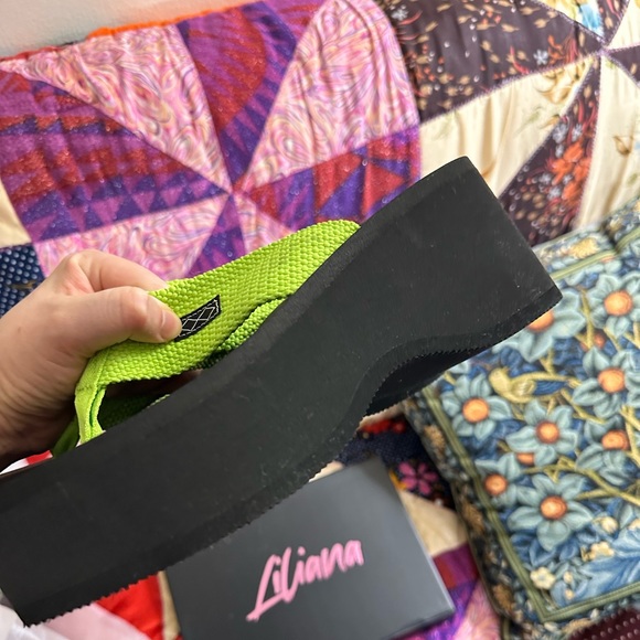 3/50$ Platform wedge mules US 9 / EU 39 / NEW - Picture 6 of 10